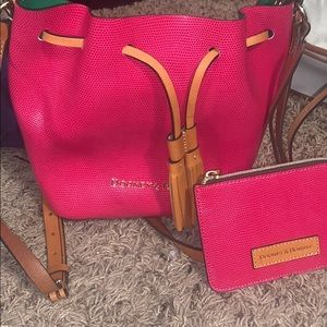 Dooney & Bourke Hot Pink Purse Bag